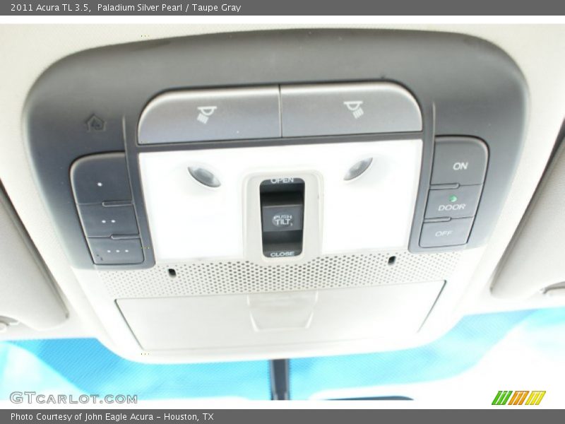 Paladium Silver Pearl / Taupe Gray 2011 Acura TL 3.5