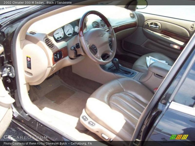Black / Sandstone 2002 Chrysler 300 M Sedan