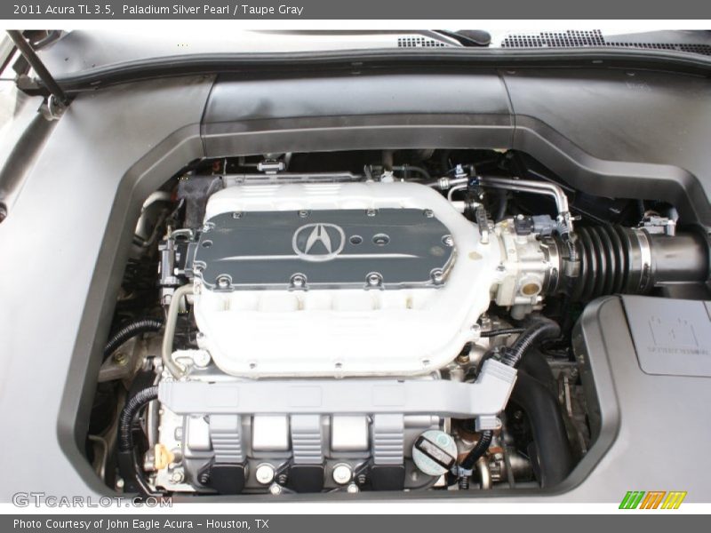 Paladium Silver Pearl / Taupe Gray 2011 Acura TL 3.5