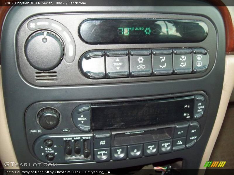 Black / Sandstone 2002 Chrysler 300 M Sedan