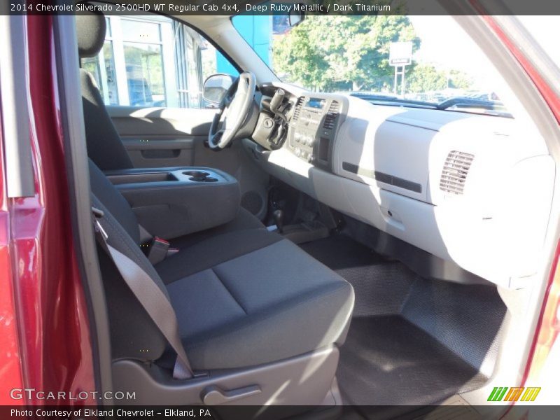 Deep Ruby Metallic / Dark Titanium 2014 Chevrolet Silverado 2500HD WT Regular Cab 4x4