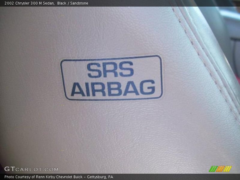 Black / Sandstone 2002 Chrysler 300 M Sedan