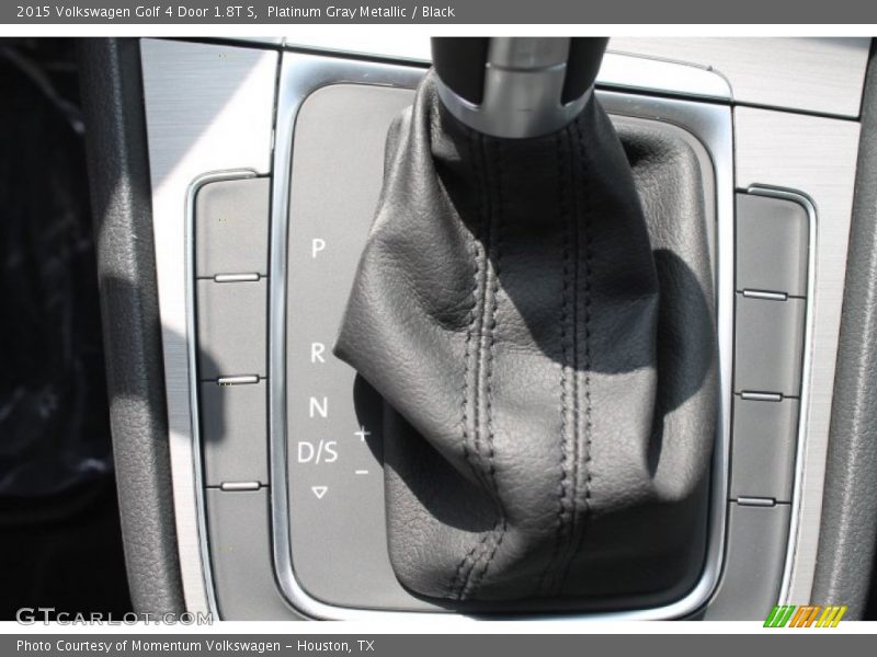 Platinum Gray Metallic / Black 2015 Volkswagen Golf 4 Door 1.8T S