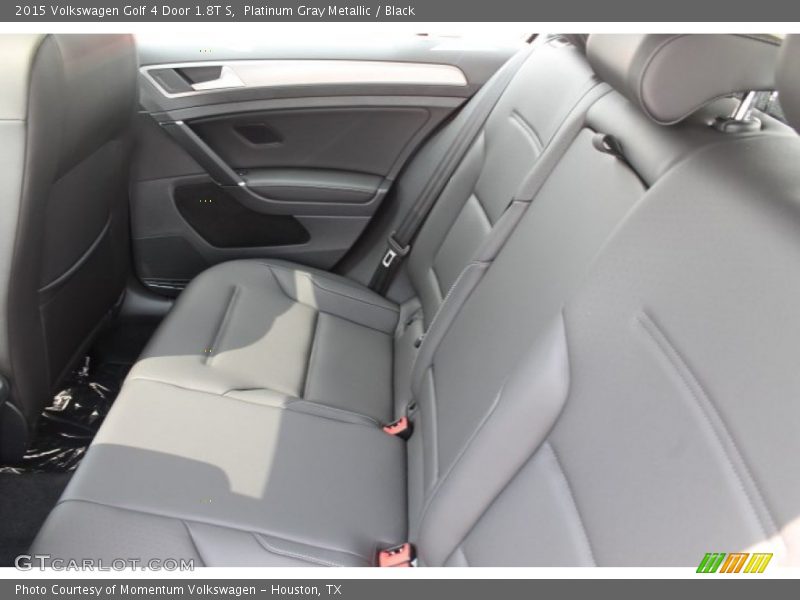 Platinum Gray Metallic / Black 2015 Volkswagen Golf 4 Door 1.8T S