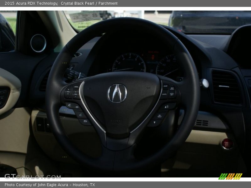 Crystal Black Pearl / Parchment 2015 Acura RDX Technology