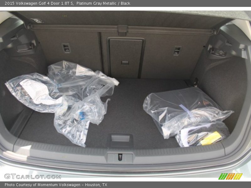 Platinum Gray Metallic / Black 2015 Volkswagen Golf 4 Door 1.8T S
