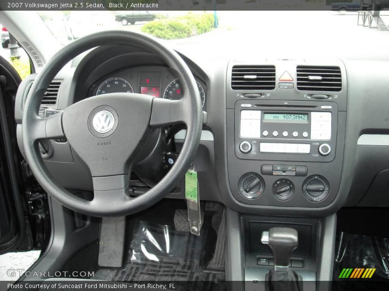 Black / Anthracite 2007 Volkswagen Jetta 2.5 Sedan