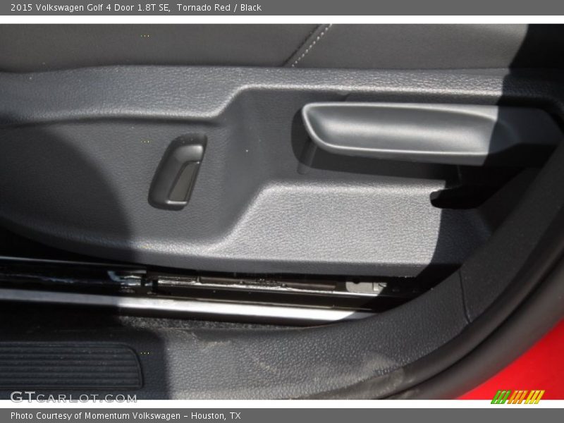 Tornado Red / Black 2015 Volkswagen Golf 4 Door 1.8T SE