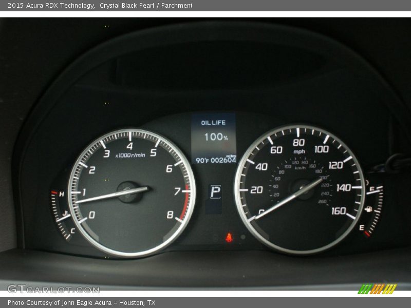 Crystal Black Pearl / Parchment 2015 Acura RDX Technology