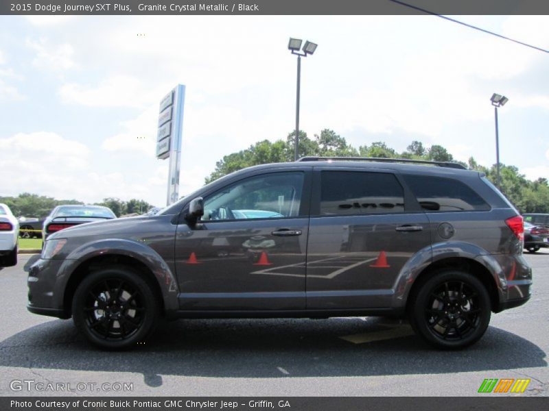 Granite Crystal Metallic / Black 2015 Dodge Journey SXT Plus