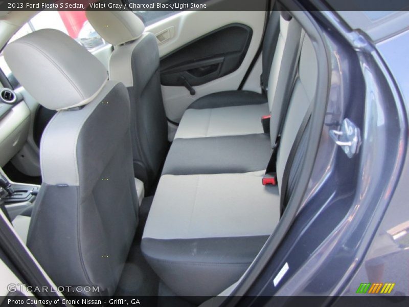 Violet Gray / Charcoal Black/Light Stone 2013 Ford Fiesta S Sedan