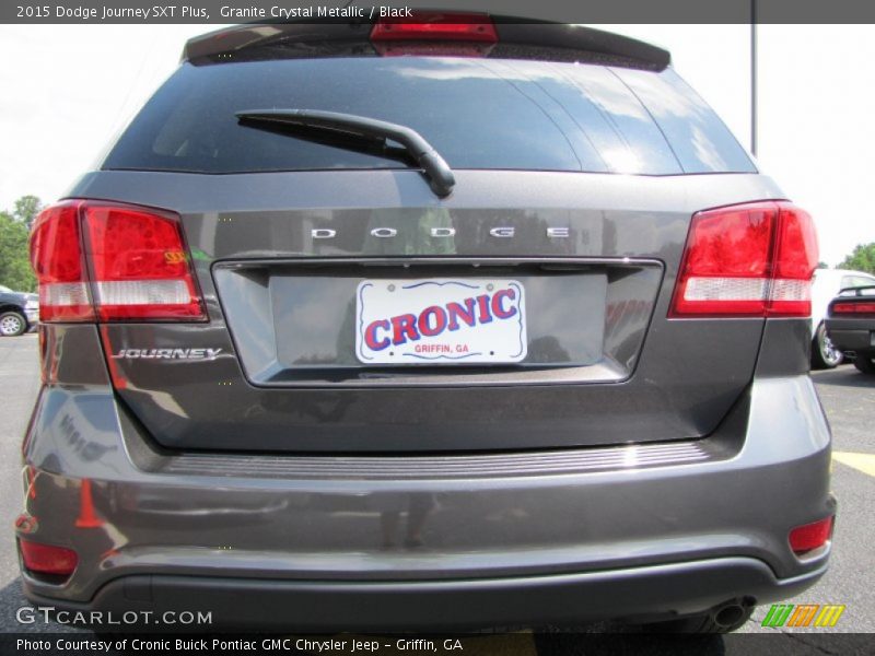 Granite Crystal Metallic / Black 2015 Dodge Journey SXT Plus