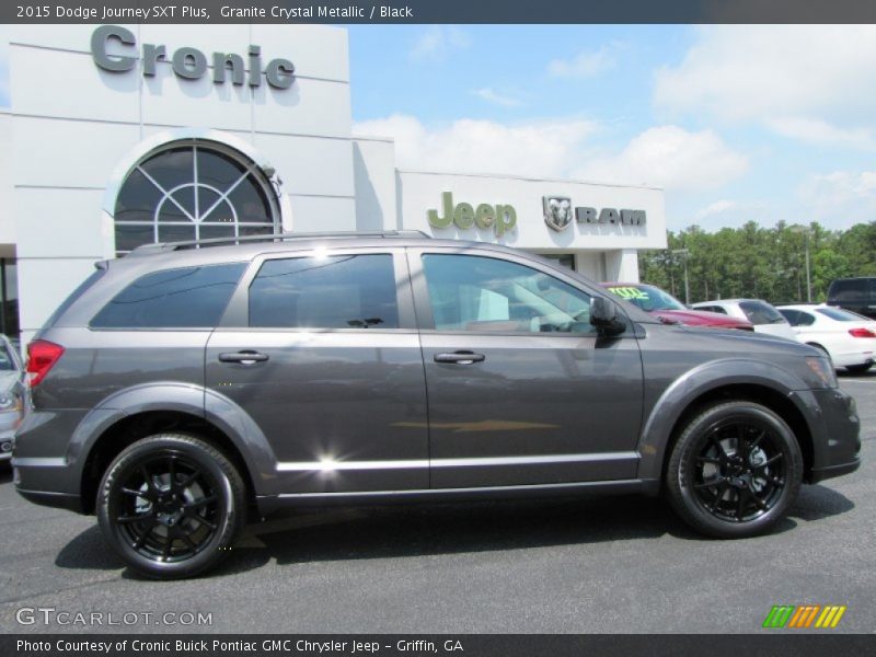 Granite Crystal Metallic / Black 2015 Dodge Journey SXT Plus