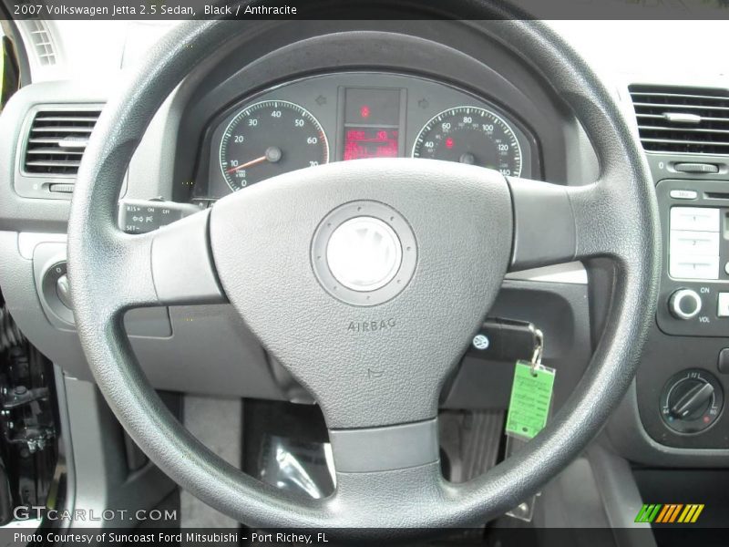 Black / Anthracite 2007 Volkswagen Jetta 2.5 Sedan