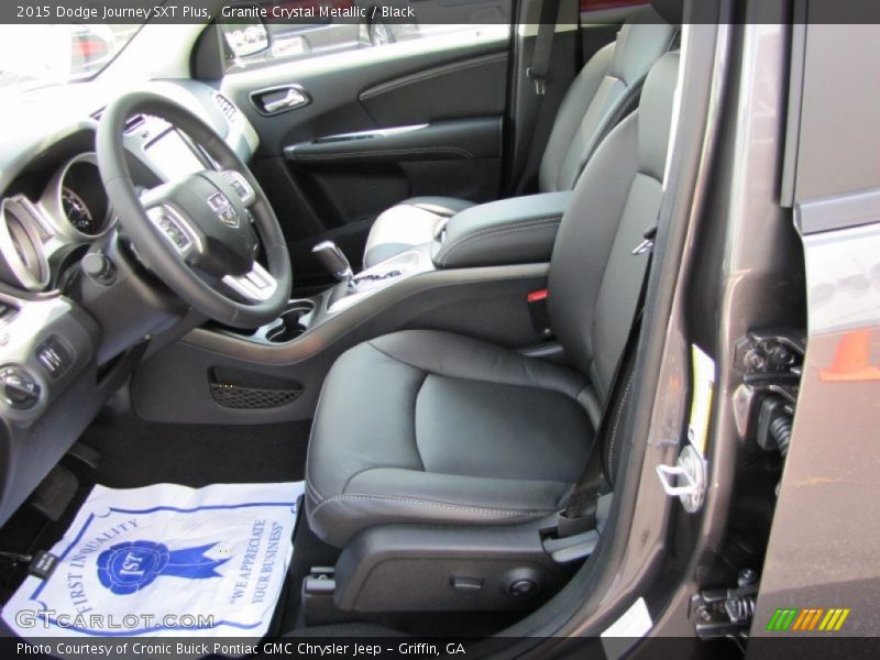 Granite Crystal Metallic / Black 2015 Dodge Journey SXT Plus
