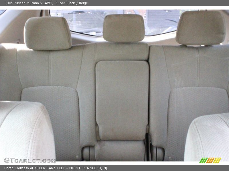 Super Black / Beige 2009 Nissan Murano SL AWD