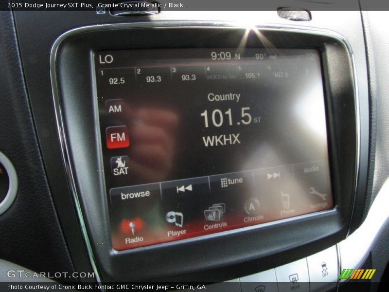 Granite Crystal Metallic / Black 2015 Dodge Journey SXT Plus