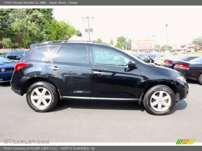 Super Black / Beige 2009 Nissan Murano SL AWD