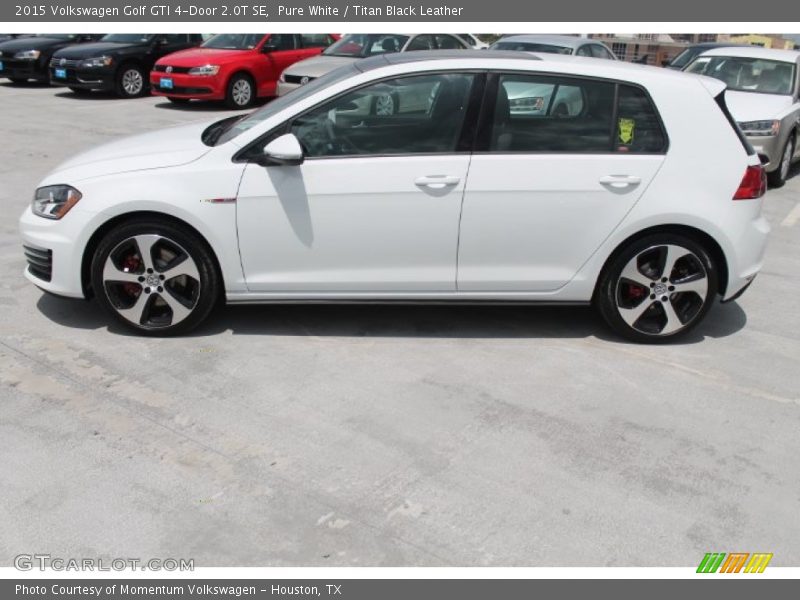  2015 Golf GTI 4-Door 2.0T SE Pure White