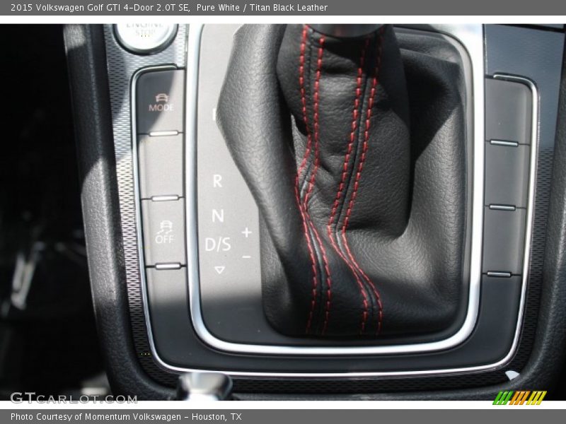 Pure White / Titan Black Leather 2015 Volkswagen Golf GTI 4-Door 2.0T SE