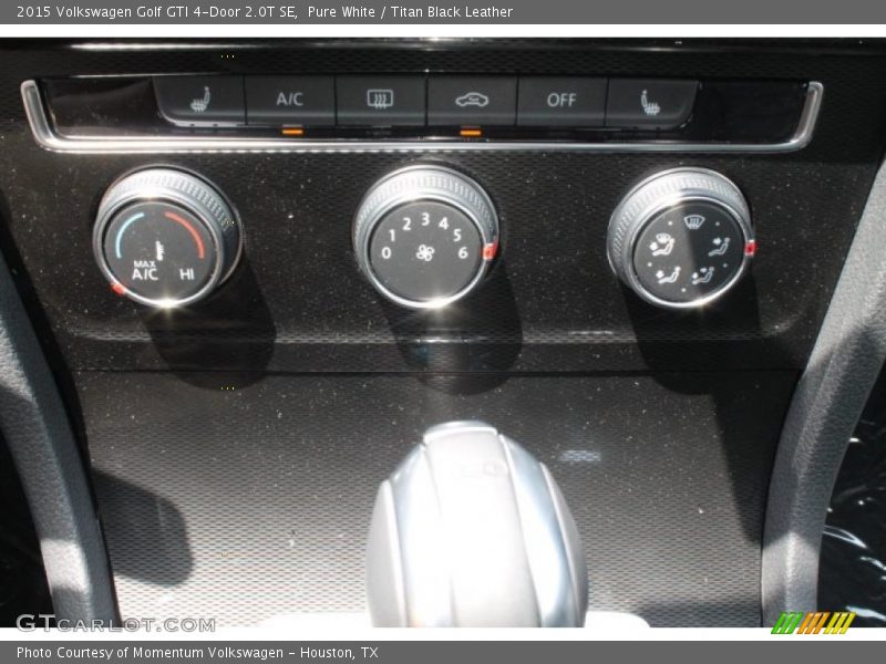 Controls of 2015 Golf GTI 4-Door 2.0T SE