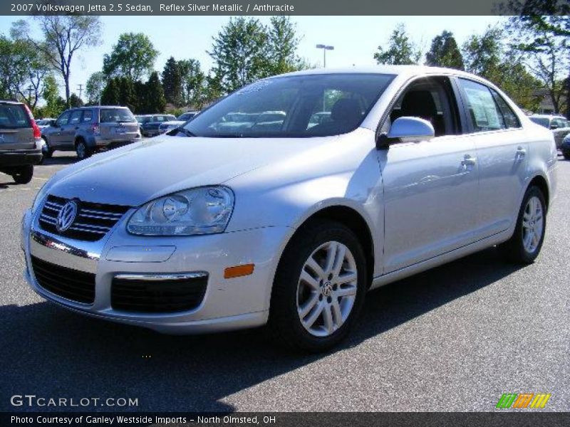 Reflex Silver Metallic / Anthracite 2007 Volkswagen Jetta 2.5 Sedan