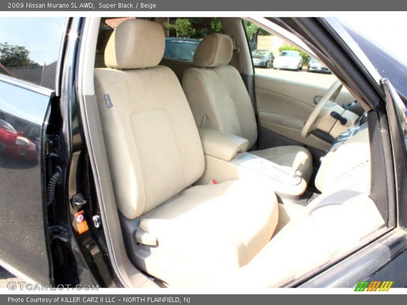 Super Black / Beige 2009 Nissan Murano SL AWD