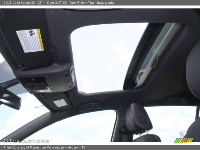 Sunroof of 2015 Golf GTI 4-Door 2.0T SE