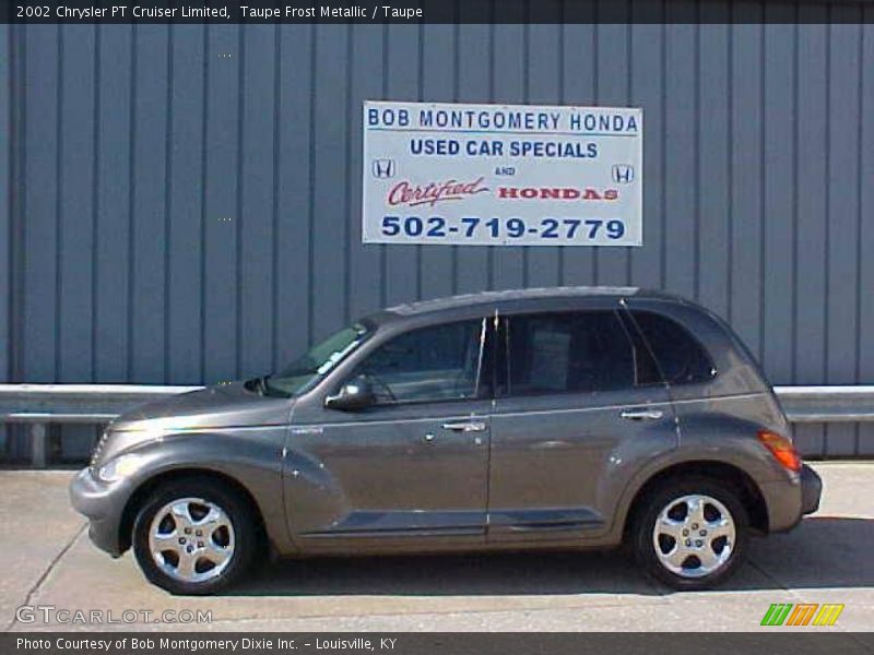 Taupe Frost Metallic / Taupe 2002 Chrysler PT Cruiser Limited