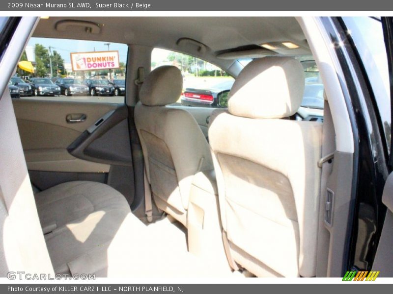 Super Black / Beige 2009 Nissan Murano SL AWD