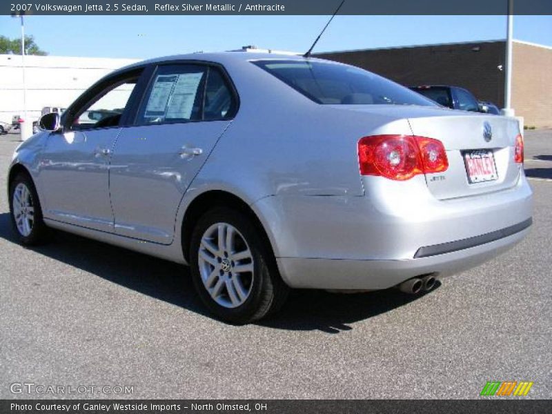 Reflex Silver Metallic / Anthracite 2007 Volkswagen Jetta 2.5 Sedan