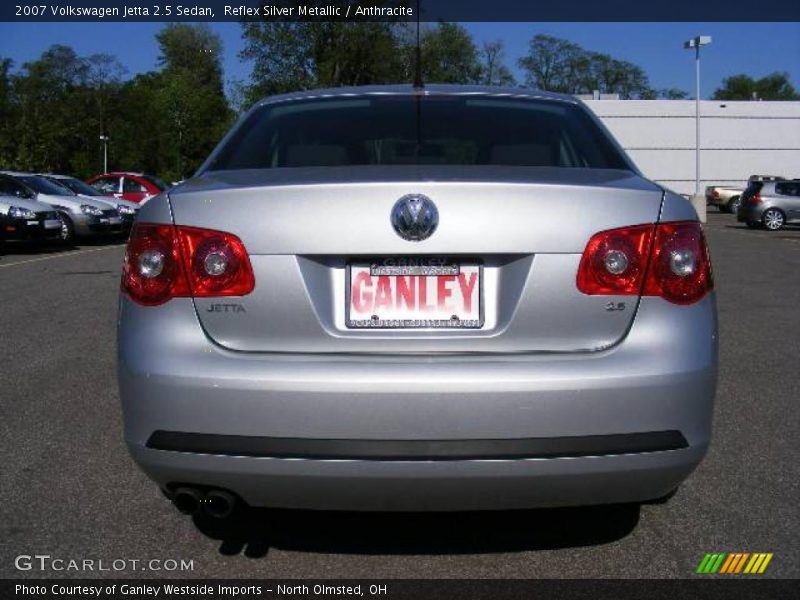 Reflex Silver Metallic / Anthracite 2007 Volkswagen Jetta 2.5 Sedan