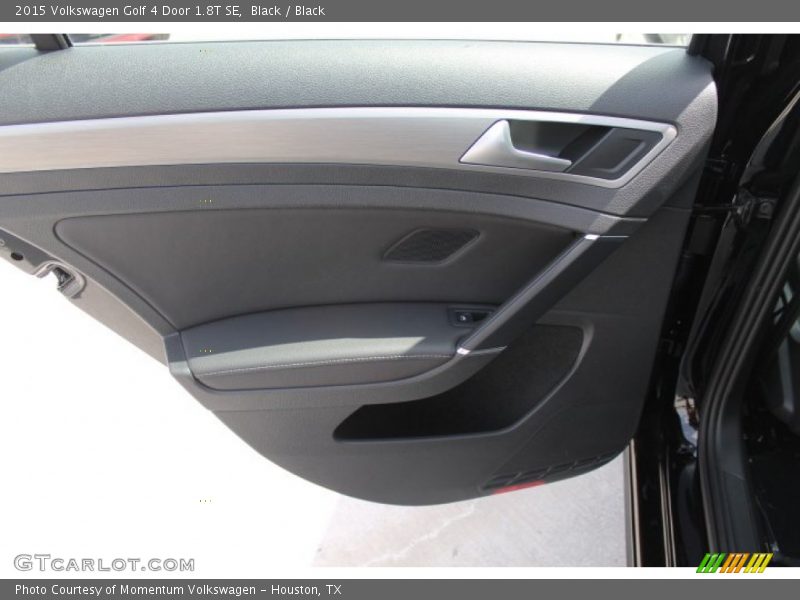 Black / Black 2015 Volkswagen Golf 4 Door 1.8T SE