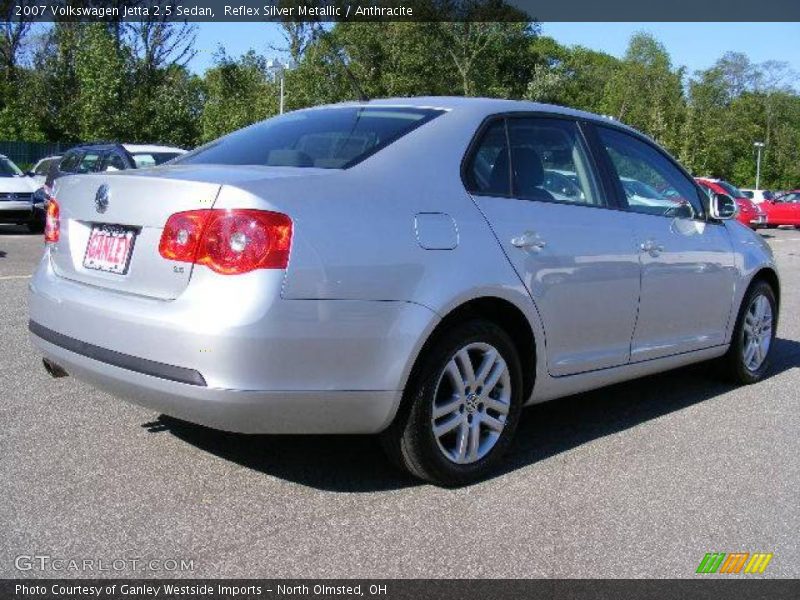 Reflex Silver Metallic / Anthracite 2007 Volkswagen Jetta 2.5 Sedan