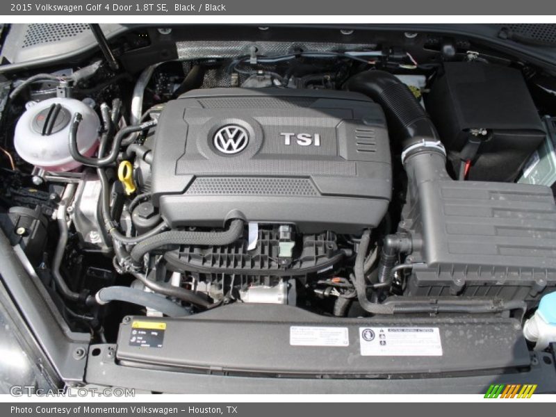  2015 Golf 4 Door 1.8T SE Engine - 1.8 Liter Turbocharged TSI DOHC 16-Valve 4 Cylinder