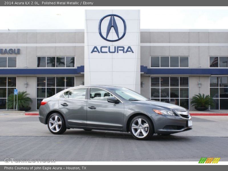 Polished Metal Metallic / Ebony 2014 Acura ILX 2.0L