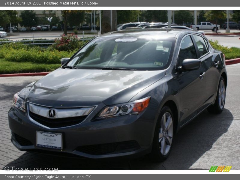 Polished Metal Metallic / Ebony 2014 Acura ILX 2.0L