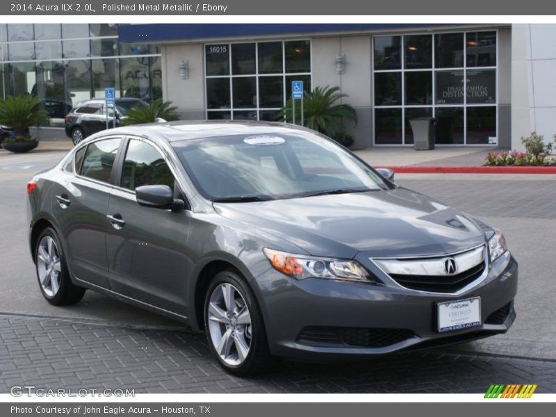 Polished Metal Metallic / Ebony 2014 Acura ILX 2.0L