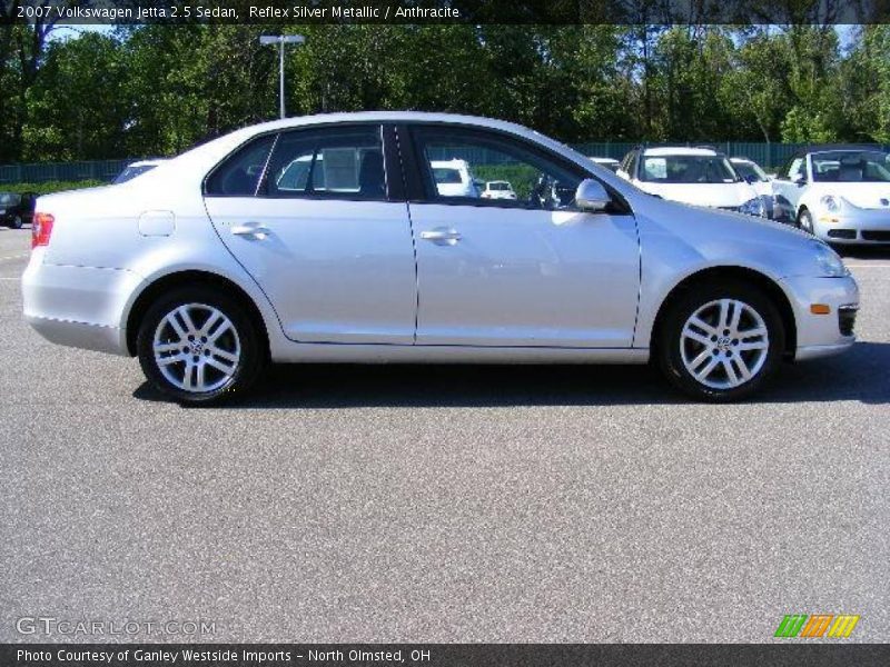 Reflex Silver Metallic / Anthracite 2007 Volkswagen Jetta 2.5 Sedan