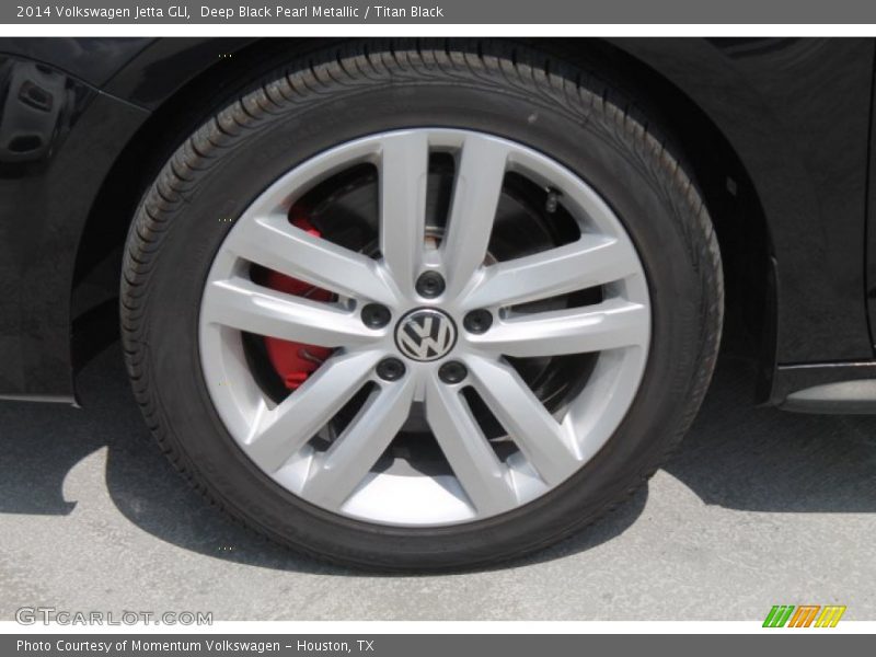 Deep Black Pearl Metallic / Titan Black 2014 Volkswagen Jetta GLI