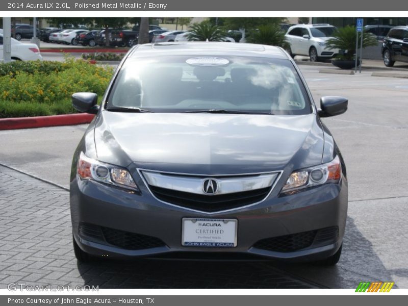 Polished Metal Metallic / Ebony 2014 Acura ILX 2.0L