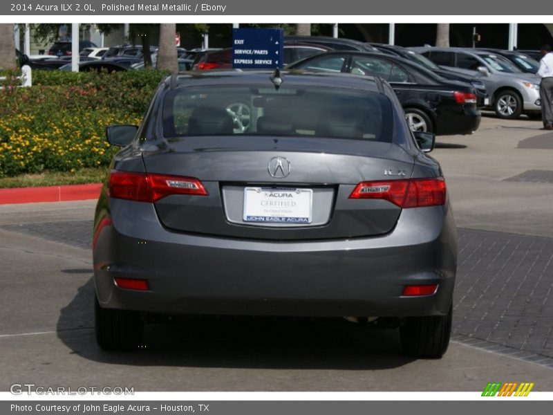 Polished Metal Metallic / Ebony 2014 Acura ILX 2.0L