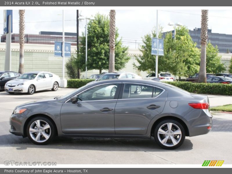 Polished Metal Metallic / Ebony 2014 Acura ILX 2.0L