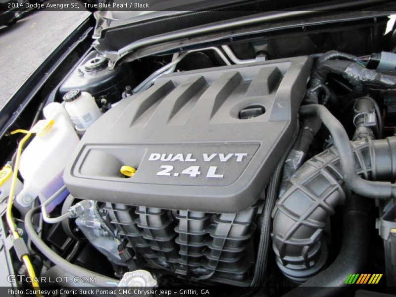 True Blue Pearl / Black 2014 Dodge Avenger SE