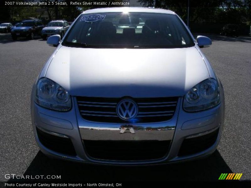 Reflex Silver Metallic / Anthracite 2007 Volkswagen Jetta 2.5 Sedan