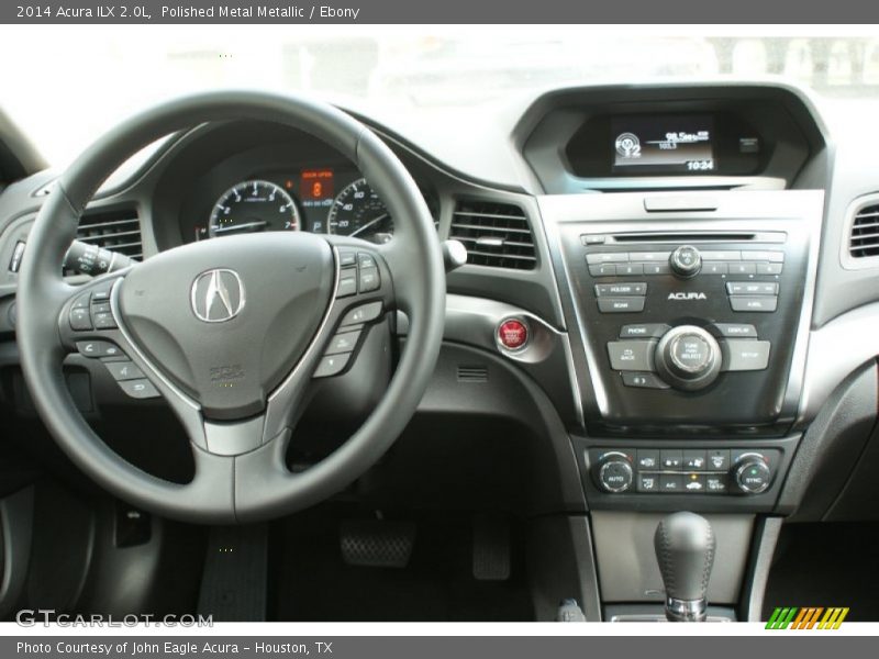 Polished Metal Metallic / Ebony 2014 Acura ILX 2.0L
