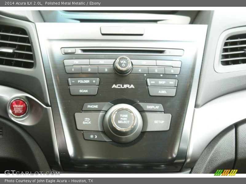 Polished Metal Metallic / Ebony 2014 Acura ILX 2.0L
