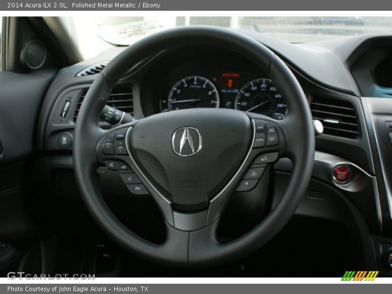 Polished Metal Metallic / Ebony 2014 Acura ILX 2.0L