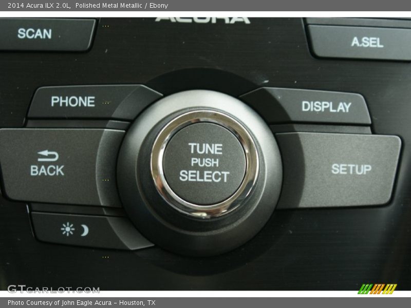 Polished Metal Metallic / Ebony 2014 Acura ILX 2.0L