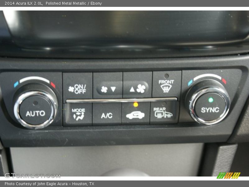Polished Metal Metallic / Ebony 2014 Acura ILX 2.0L